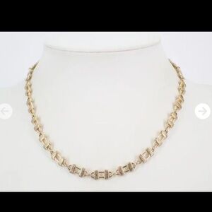 Christian Dior Vintage Chain Link Necklace